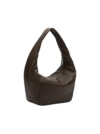 LIEBESKIND BERLIN | Bolso de cuero - Bolso Hobo FARRAH Medium | braun